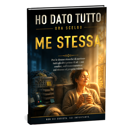 Ho dato tutto, ora scelgo me stessa
